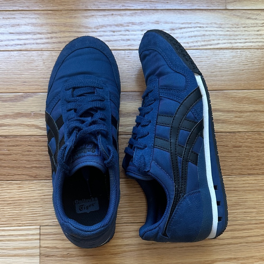 Onitsuka Tiger by Asics - Blue and Black Athletic Shoes